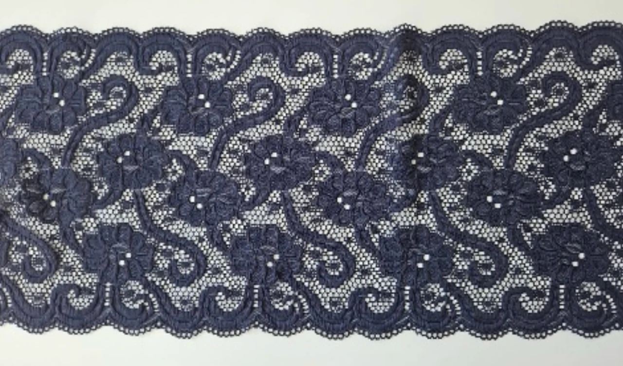 Encaje elástico MOD-08 - Jardín Coral