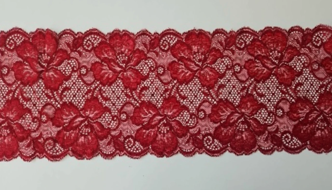Encaje elástico MOD-101 - Paisley Palo de Rosa
